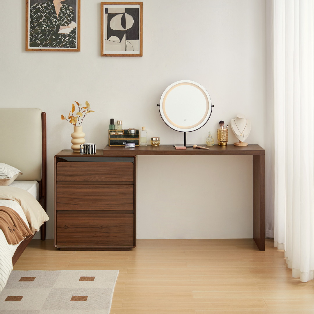 Rich Walnut Dresser