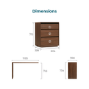 Rich Walnut Dresser