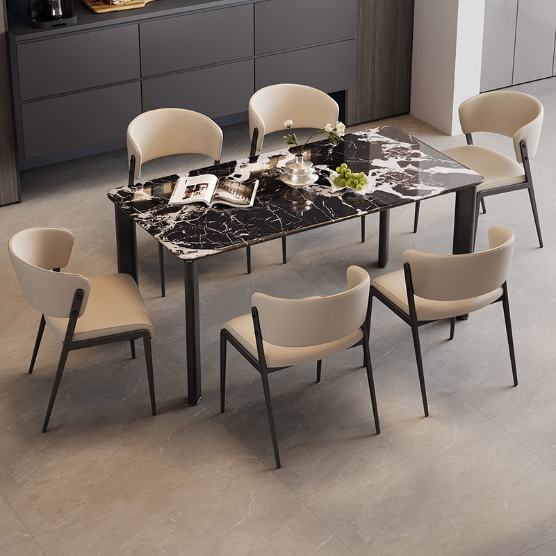 Carlos Black Dining Table Set