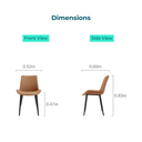 Merlot Dining Chair (2 pcs)