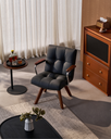 Lorenzo Computer Chair Solid Wood Legs