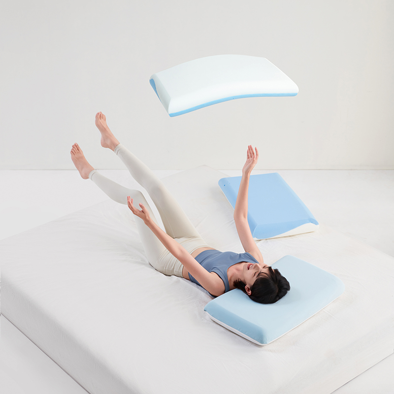 Double-Sided White Sleeping Pillow