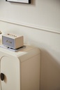 Norelie Cream Melamine Side Cabinet 