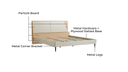 Erin Melamine Bed