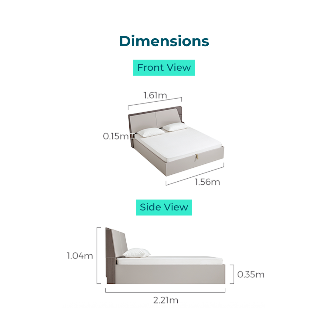 Erin Melamine Bed