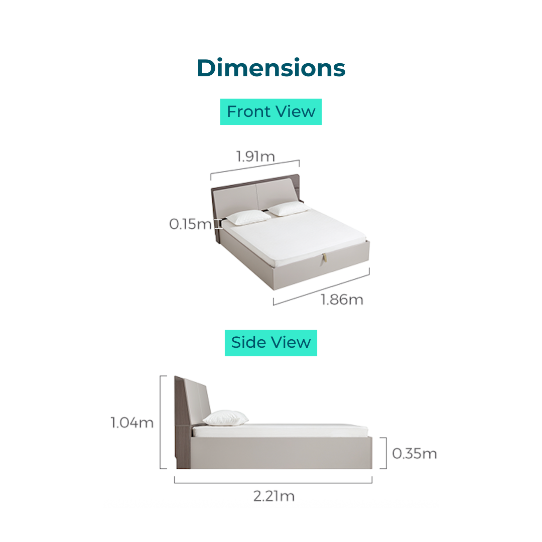 Erin Melamine Bed