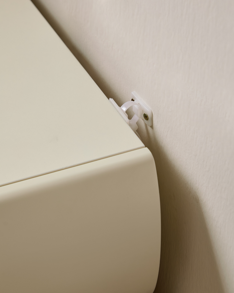 Maisie White Dressing Table with Makeup Mirror