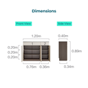 Fatin Sideboard Cabinet