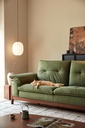Anya Walnut Solid Wood Sofa