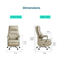 Abby Gray Computer Chair