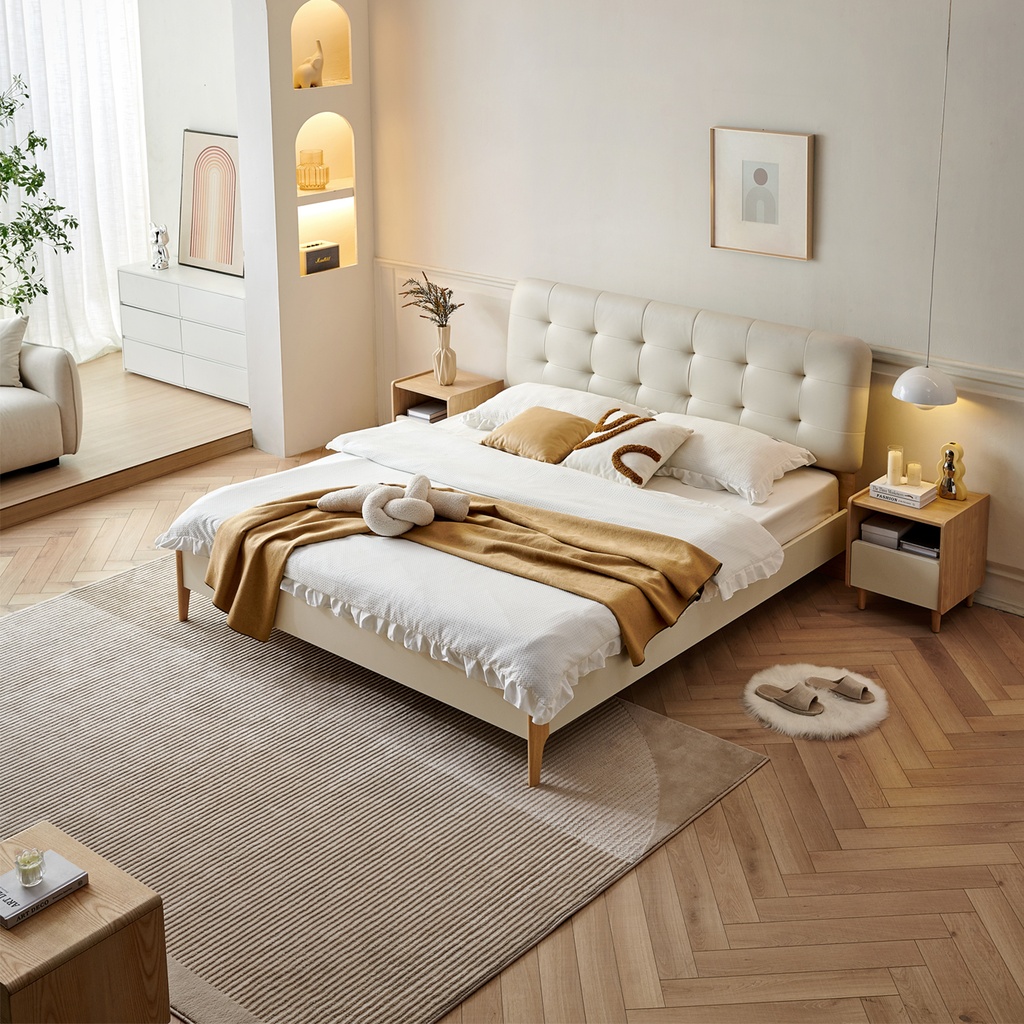 Mauve Melamine Bed