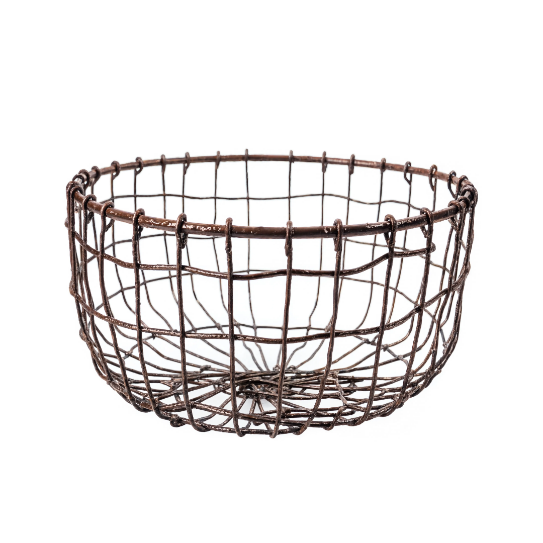 Old Copper Bread Basket