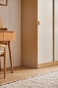 Oniro White Melamine Wardrobe Cabinet  