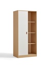 Oniro White Melamine Wardrobe Cabinet  