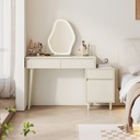 Miley White Dresser and Mirror 