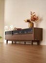 Amira Walnut TV Stand