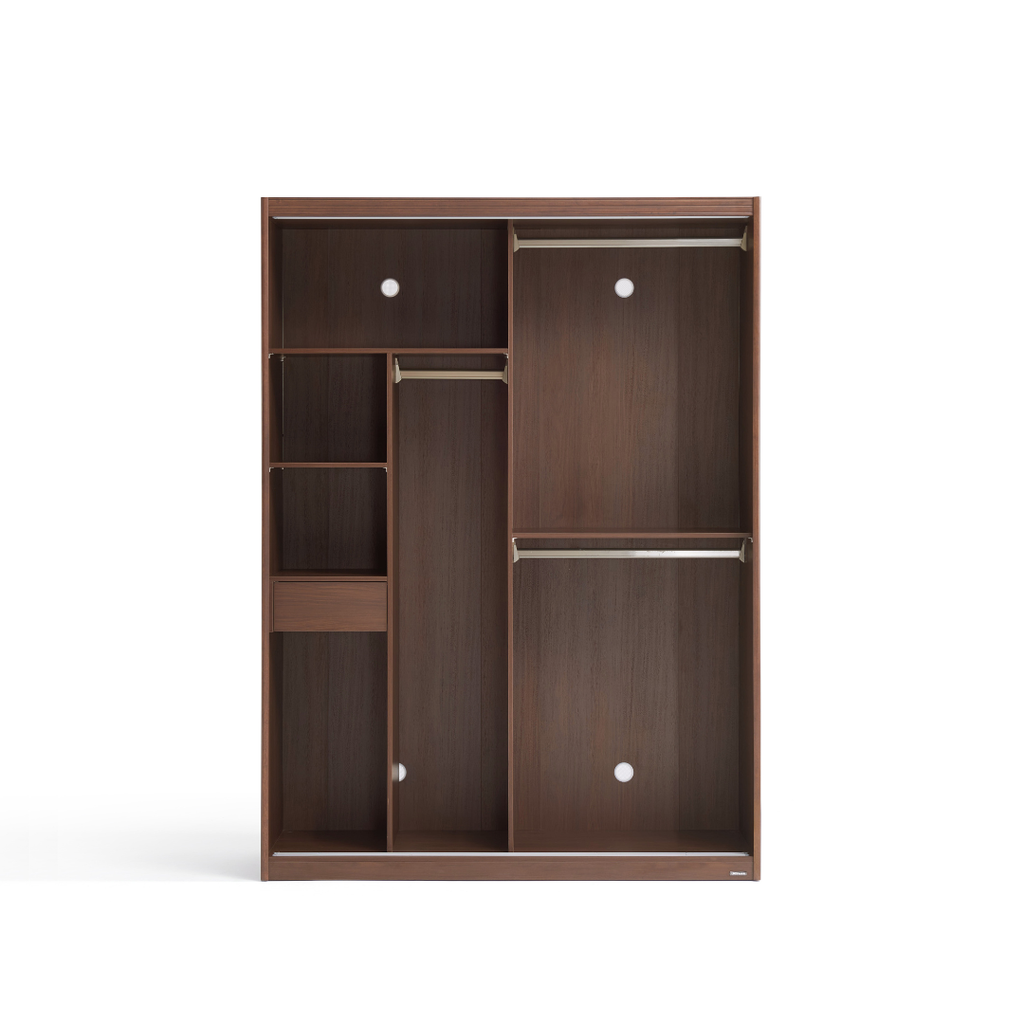 Farah Walnut Wardrobe