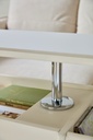 Alonso White Side Table 