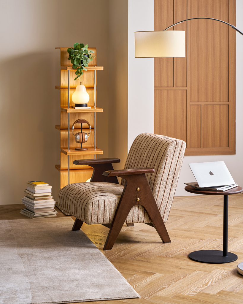 Arianne Brown Accent Chair 