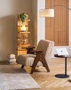 Arianne Brown Accent Chair 