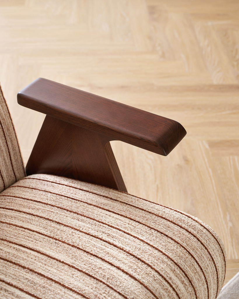 Arianne Brown Accent Chair 