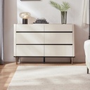 Zo Gray 6-Drawer Cabinet 