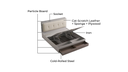 Gavin Storage Bed with Drawer