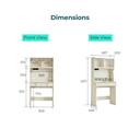  Miggy White High Side Cabinet
