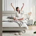 TBC228-A组合-主图-普通床-晨曦灰+乳麦棕+D002-A床头柜-烟灰色(6).webp