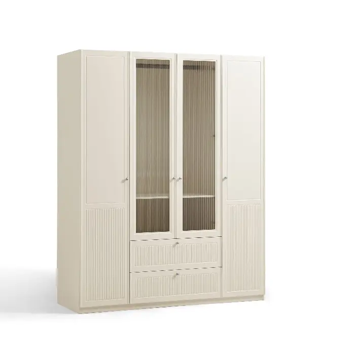 Faye 4-Door Wardrobe