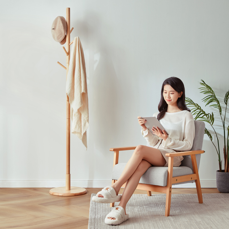 Addie 8-Hook Rack Stand