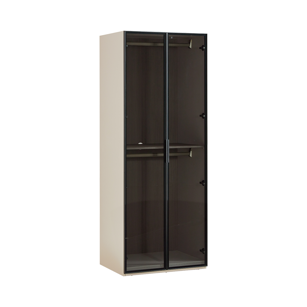 Furiosa 2-Door Aluminum Wardrobe