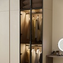 Furiosa 2-Door Aluminum Wardrobe