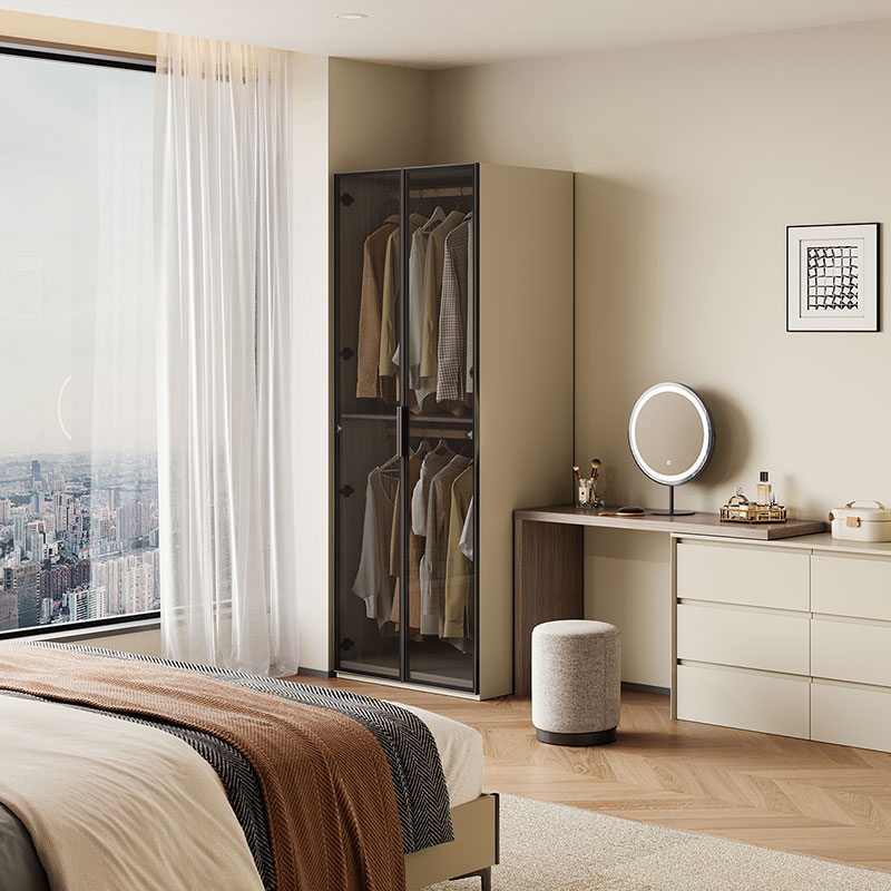 Furiosa 2-Door Aluminum Wardrobe