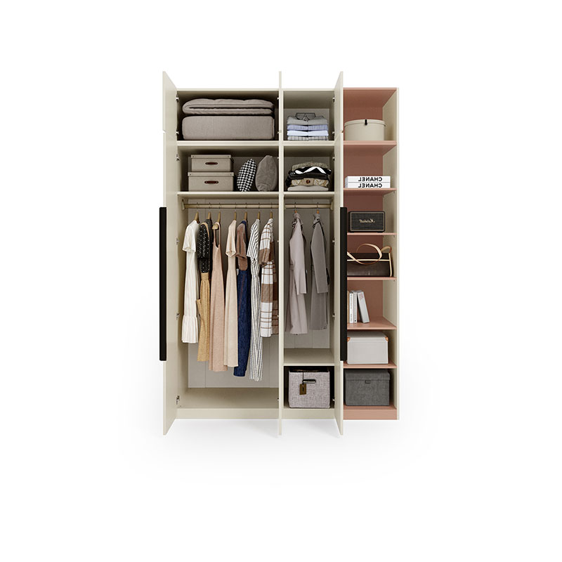 Fidelia 3-Door Wardrobe Set