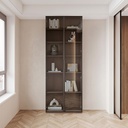 Fuyuho 2-Door Aluminum Frame Cabinet