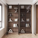 Fuyuho 2-Door Aluminum Frame Cabinet