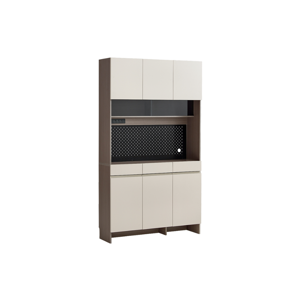 Fumie 3-Door High Shoe Cabinet