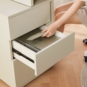 Faramir 3-Drawer Cabinet with Desk