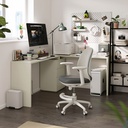 Faramir 3-Drawer Cabinet with Desk