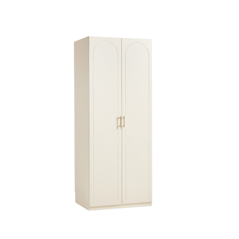 Felicity 2-Door Wardrobe with Top Cabinet