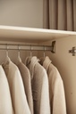 Felicity 2-Door Wardrobe with Top Cabinet