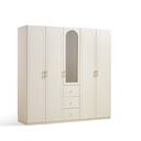 Fritz 5-Door Wardrobe Slide Cabinet