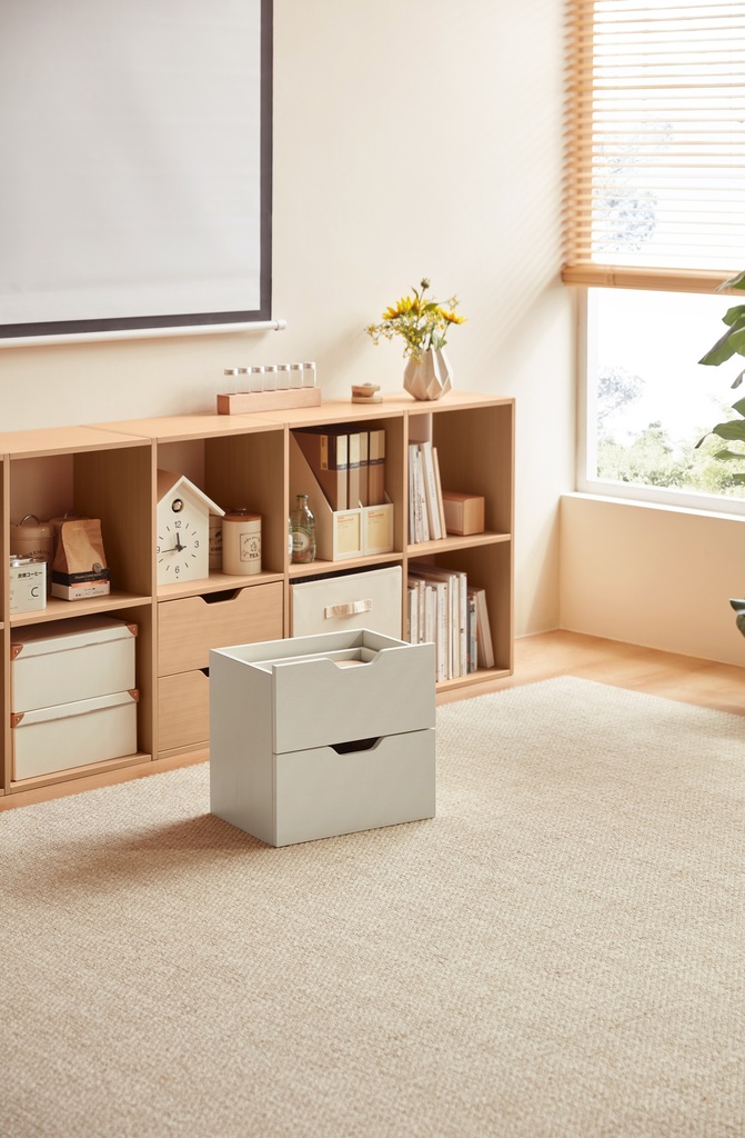 Cassie 2-drawer Bookshelf