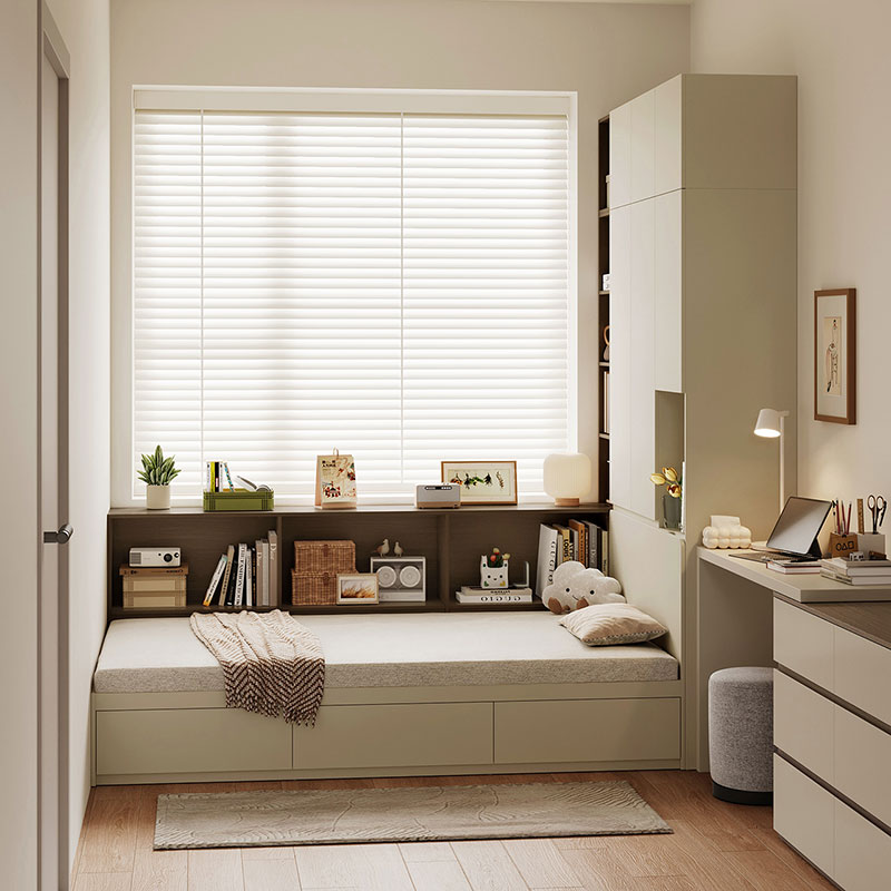 Ellen Headboard + Cabinet