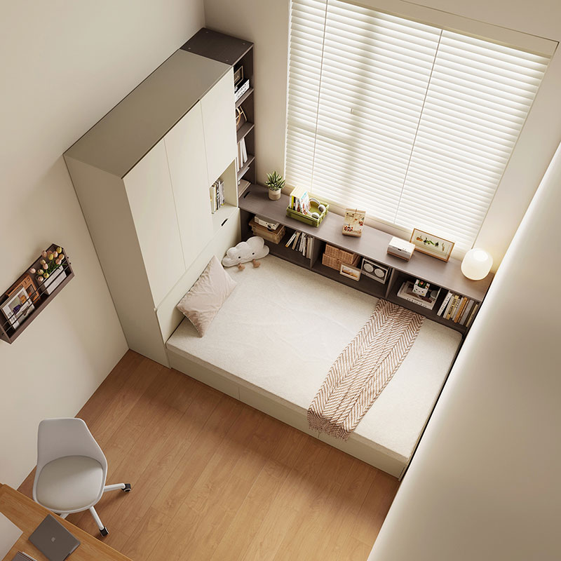 Ellen Headboard + Cabinet