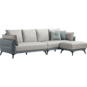 Helen 4-Seater Sofa with Ottoman