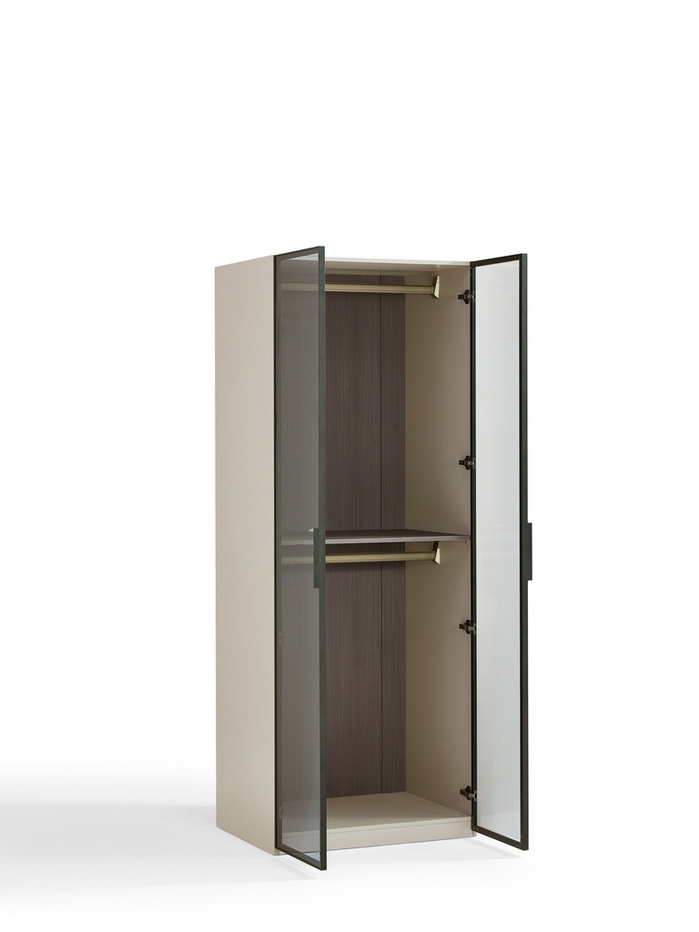 Furiosa 2-Door Aluminum Wardrobe