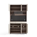 Fumie 3-Door High Shoe Cabinet