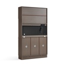 Fumie 3-Door High Shoe Cabinet